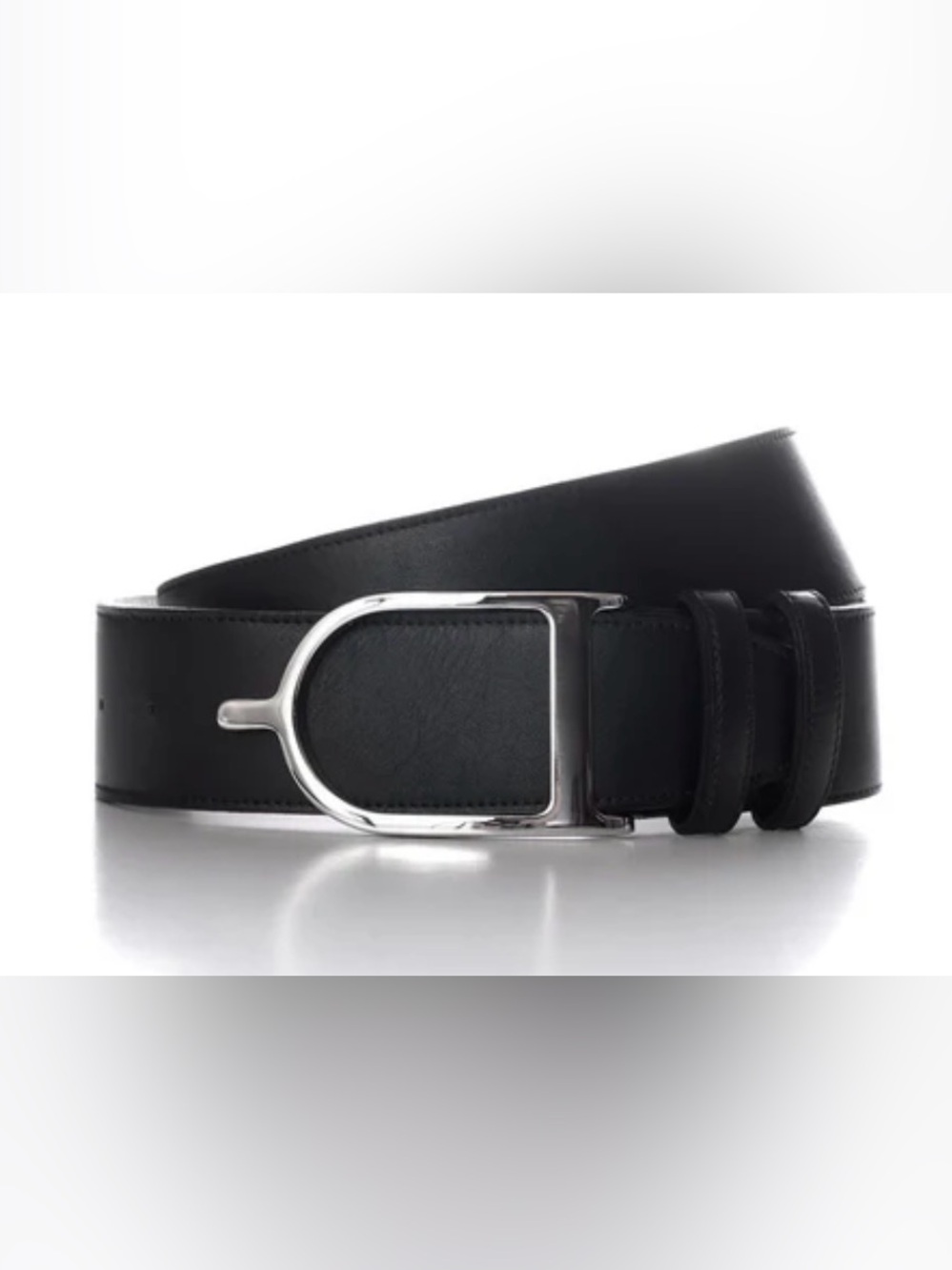 Sandy Duftler Leather Spur Belt